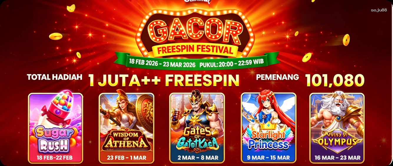Login soju88 Sekarang Bonus Melimpah